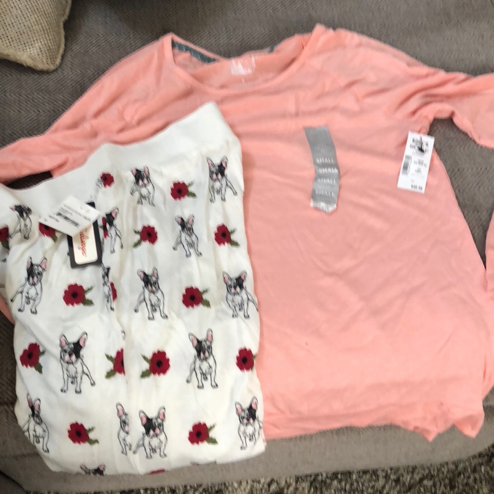 Pajama set new with tags